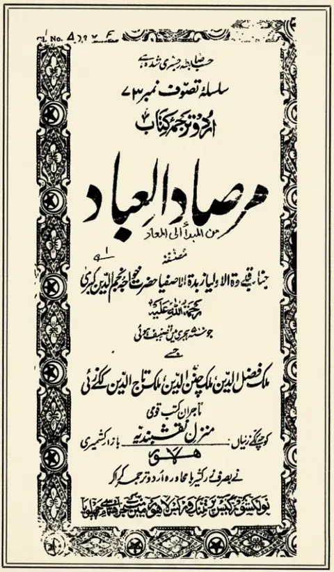 Cover of مرصادالعباد